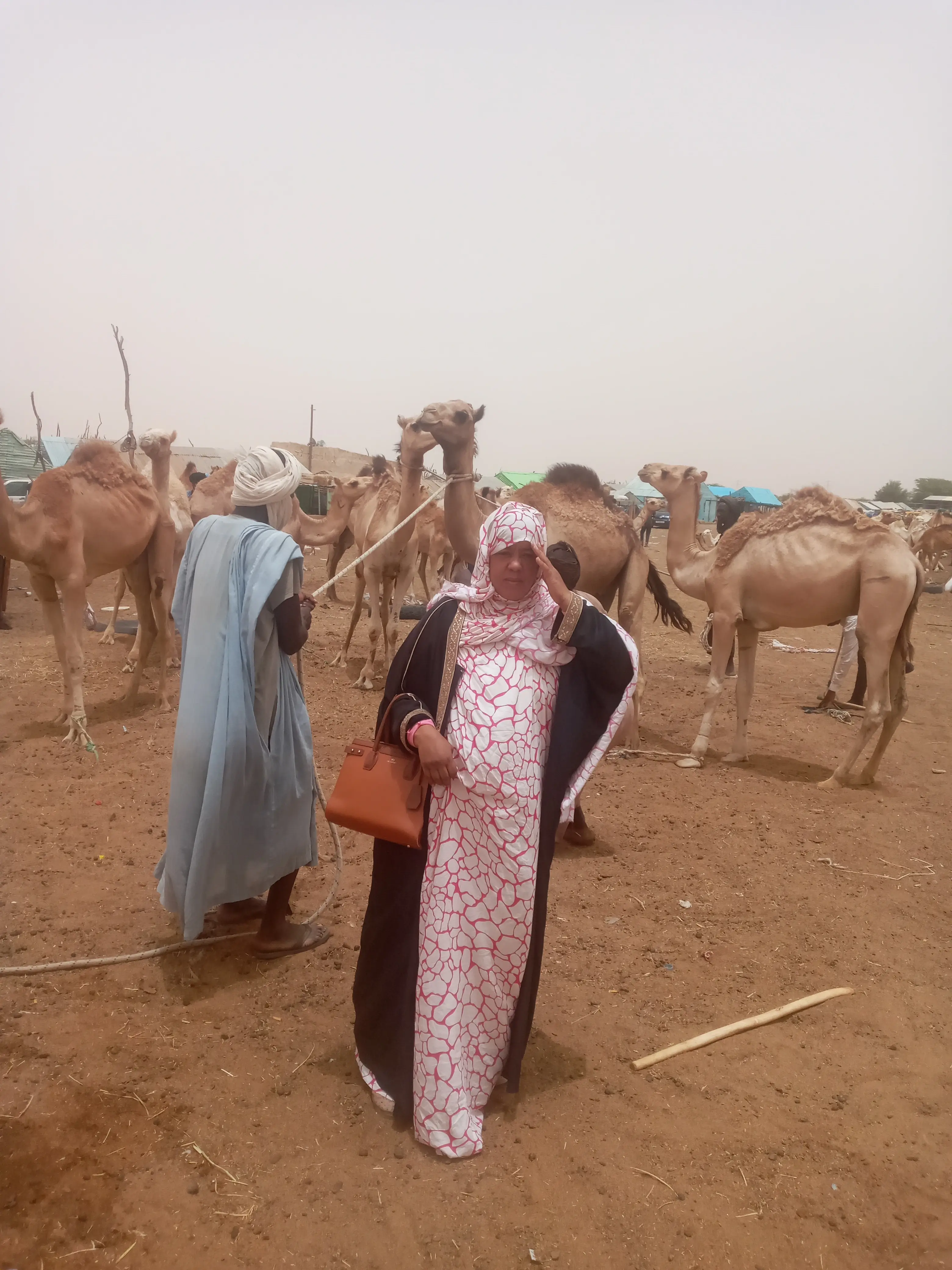 متطوعون يحضرون لحوم الأضاحي للتوزيع